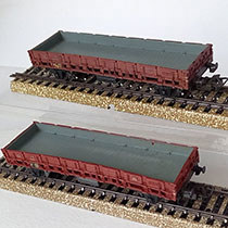 2 Märklin rongenwagens