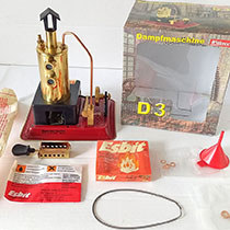 Wilesco D3 kleine stoommachine