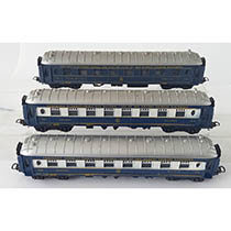 3 x Pullman rijtuigen