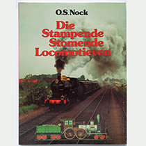 Die stampende stomende locomotieven