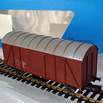 Bramos 3051 Gesloten goederenwagen Ztr/Glm