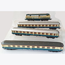 Lima diesel en 3 wagons