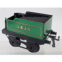 Hornby tender, groen