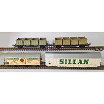 4 wagons oa Holsten