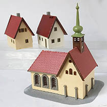 D75 - Dorpskerk met pastorie