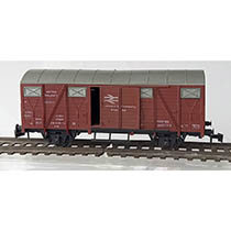Gesloten goederenwagen van British Rail