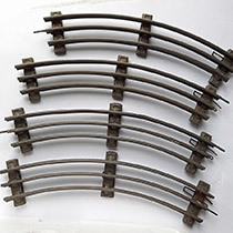 Gebogen rails, kavel-2