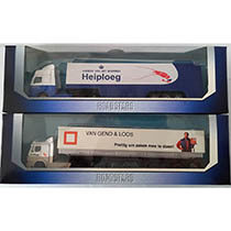 2 x miniatuurvrachtwagen