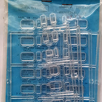 1213 Glaswerk voor ombouw tweetje